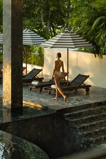 Tranquillity pool sunbeds, Anantara Koh Yao Yai
